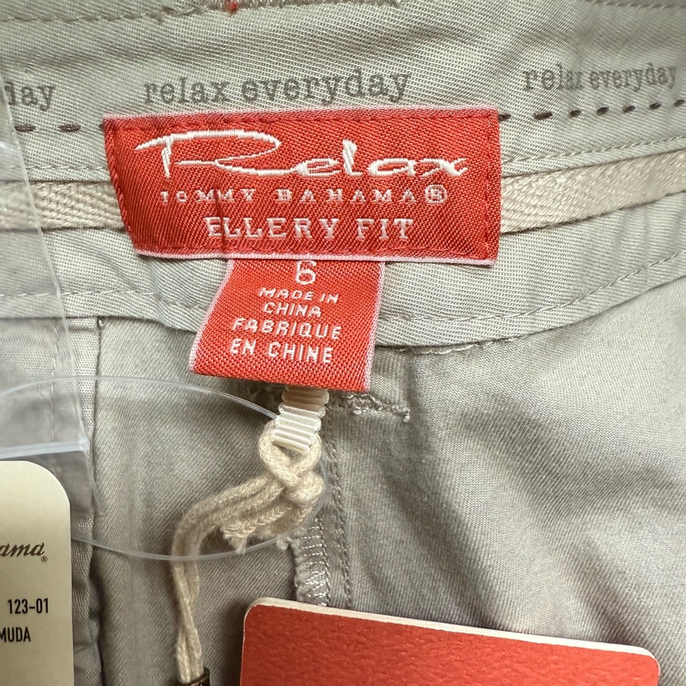 Tommy Bahama Relax Everyday Sz 6 Ellery Fit Khaki Shorts $88 Womens L9 - Picture 4 of 11